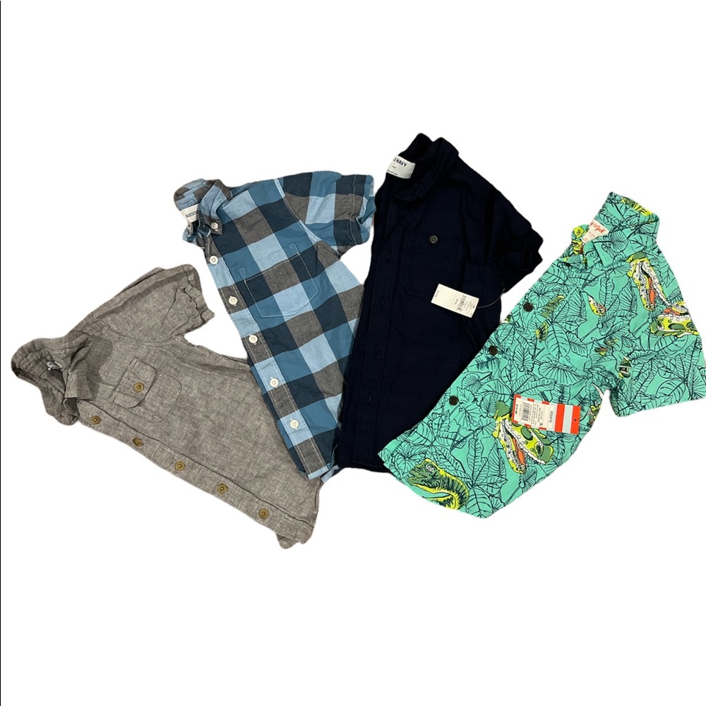 Short Sleeve Button Up Bundle